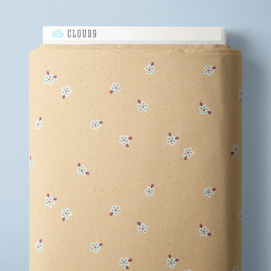 GOLD Scented Breeze - Blossom & Dot by Kimberly Morgan for Cloud9 Organic Cotton