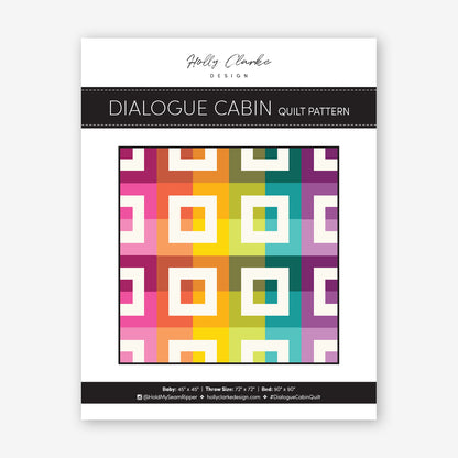 Raw Diamond Quilt Pattern by Holly Clarke Design