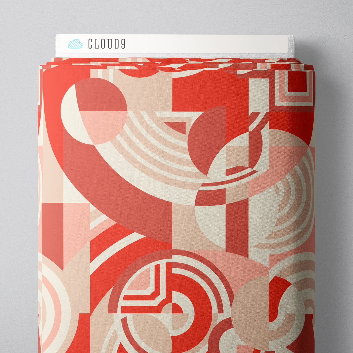 PINK Hoffman, Embellish Rayon by Frank Lloyd Wright for Cloud9 Fabrics