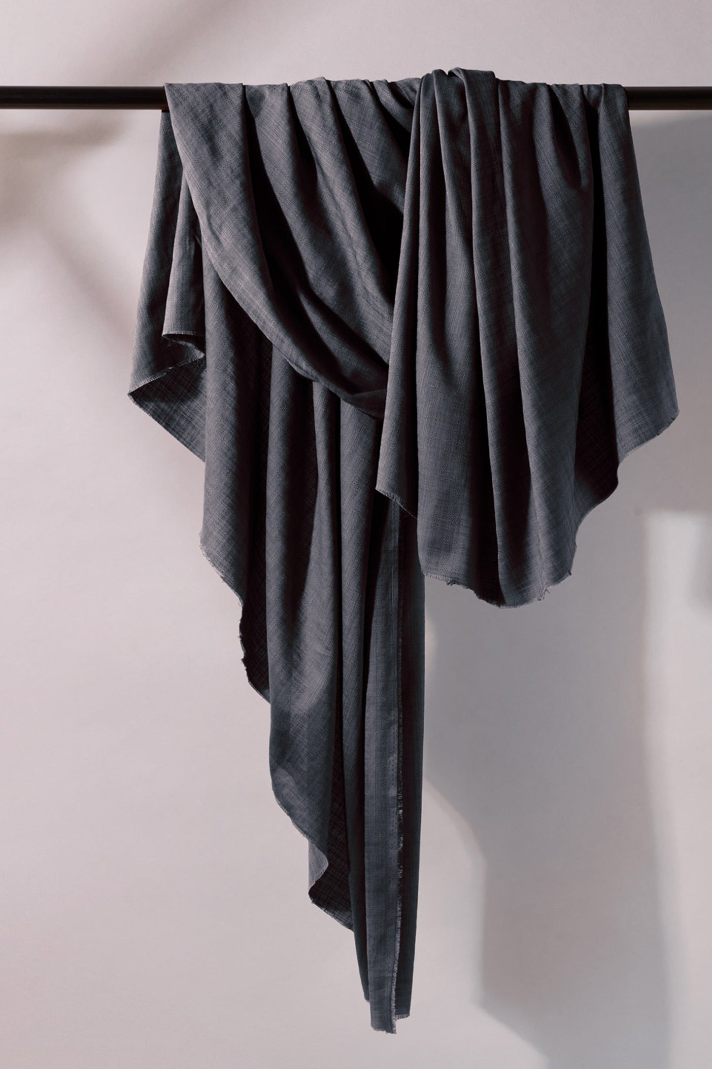 DEEP ANTHRACITE Cotton/Viscose 55" wide by Atelier Brunette