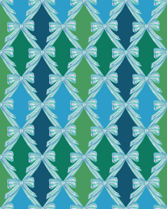 MISTLETOE Wrapped, 108" Wideback Cozy Christmas by Anna Maria for Northcott Fabrics