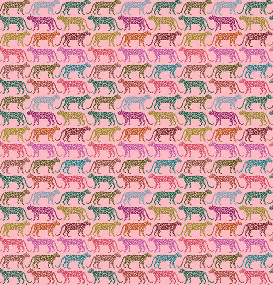 PINK Saunter, 108" Wideback by Anna Maria for Northcott Fabrics