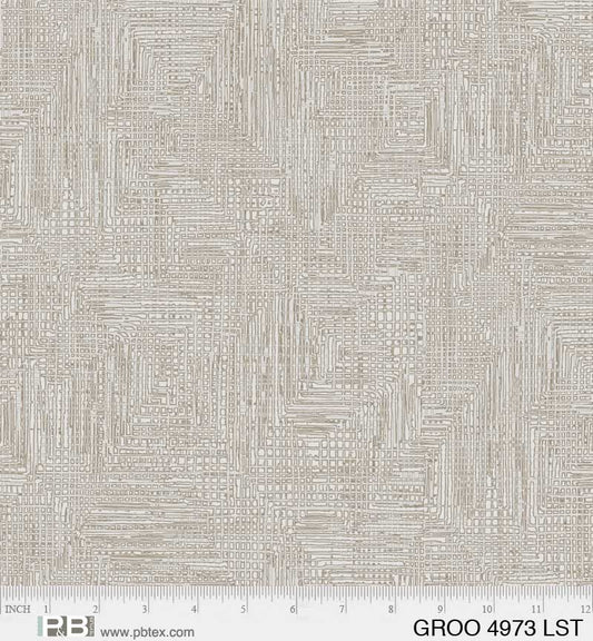 LIGHT SANDSTONE Grasscloth Grass Roots 108" Wideback from P&B Textiles