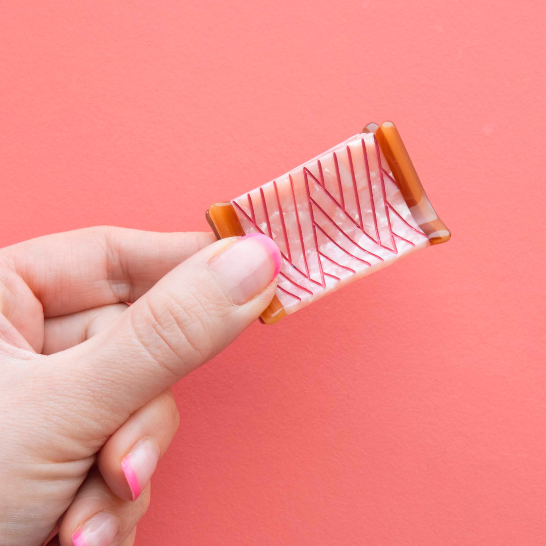 Thread Spools Mini Hair Claw Clip from Sarah Hearts