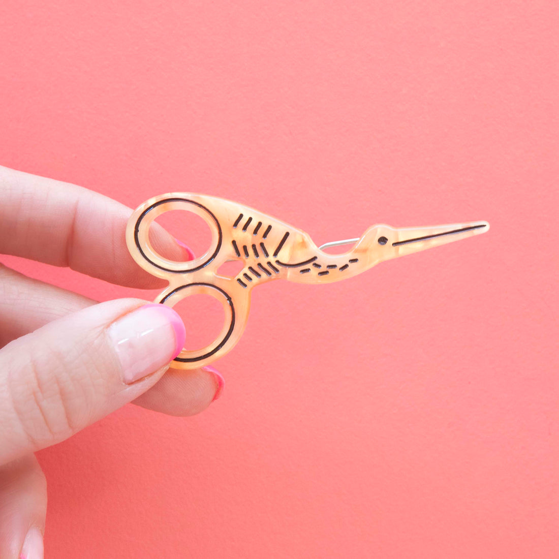 Stork Scissors Hair Clip from Sarah Hearts