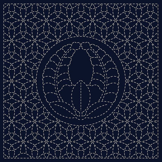 Indigo Sashiko Cloth from QH Textiles Pty, Ltd.