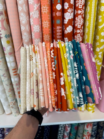 25 Fat Quarter Bundle of Paper Cuts 2 by Rashida Coleman Hale for Ruby Star Society