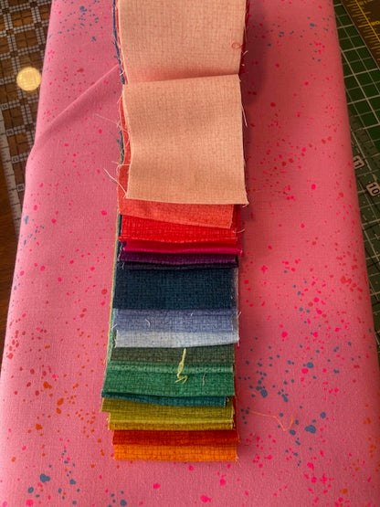 Texas Jelly Roll  - Companion to Texas States and Stripes Quilt 19 strips