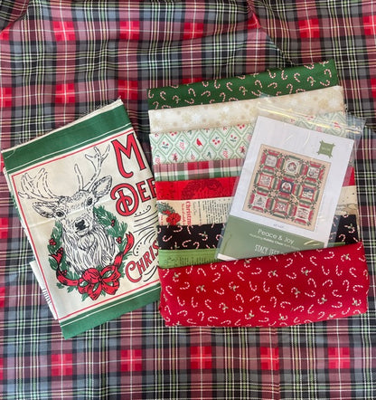 Peace and Joy Quilt Kit by Stacy Iest Hsu Top & Binding Fabrics Included