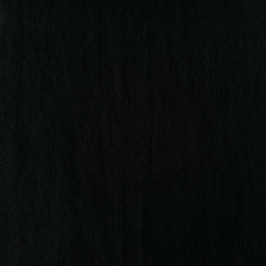 BLACK, 100% Triple Washed Double Gauze Kokka