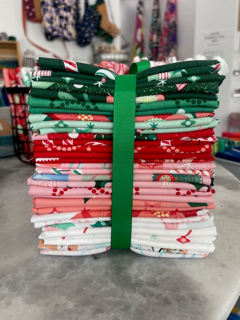 31 Fat Quarter Bundle of Tiny Christmas by Lizzy House for Moda Fabrics