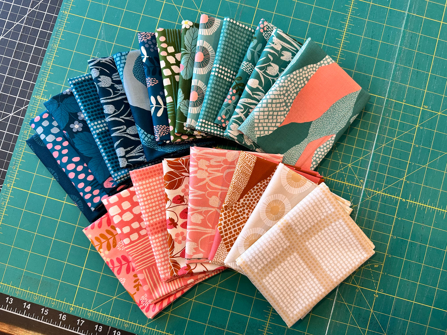 22 Fat Quarter Bundle of Reimagined Landscapes by Jen Hewett for Ruby Star Society