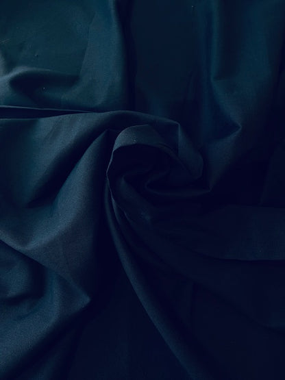 NAVY Colorplay Canvas, 100% Organic Cotton by Ink & Arrow for QT Fabrics