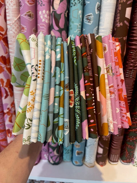 22 Fat Quarter Bundle of Calathea for Ruby Star Society