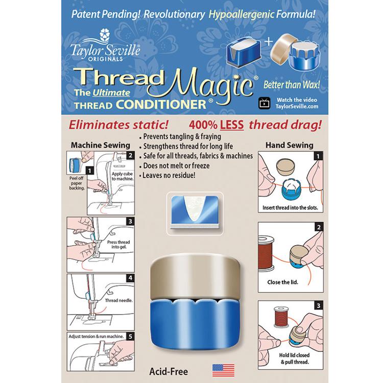 Thread Magic Combo Round and Cube by Taylor Seville