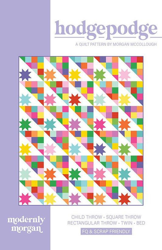 Hodgepodge Quilt Pattern from Modernly Morgan