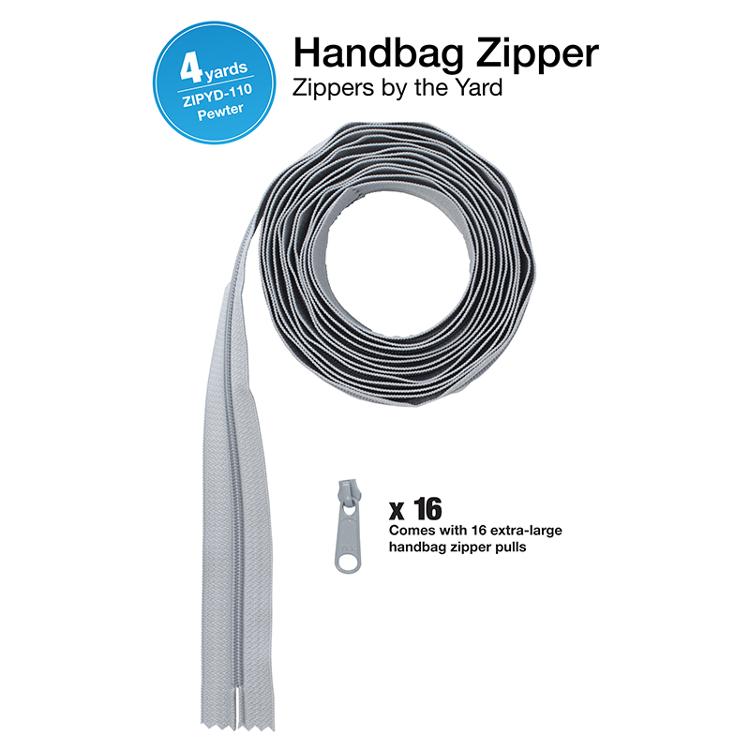 Zippers by the Yard from By Annie (4 Yards)