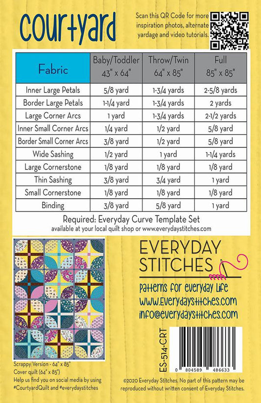 Courtyard Pattern from Everyday Stitches