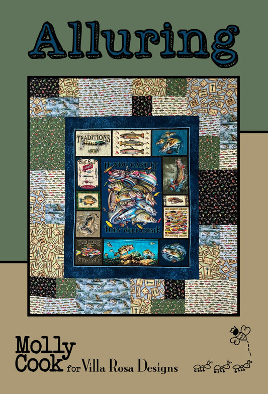 Alluring Quilt Pattern by Molly Cook For Villa Rosa Designs
