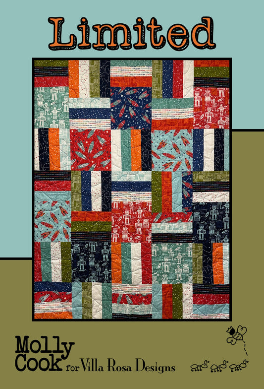 Limited Quilt Pattern by Molly Cook For Villa Rosa Designs