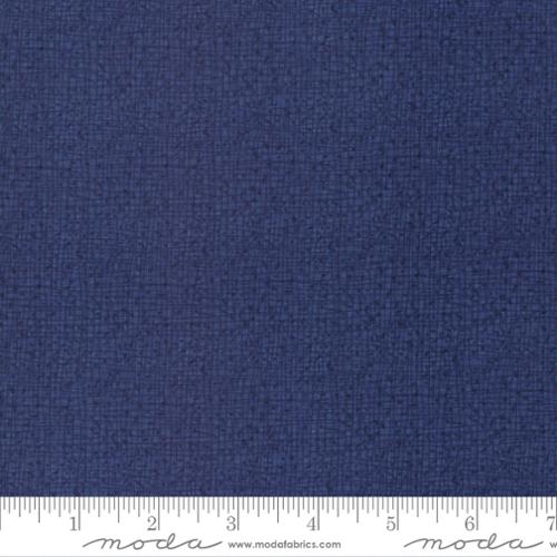 NAVY Thatched Wideback (108") by Robin Pickens for Moda
