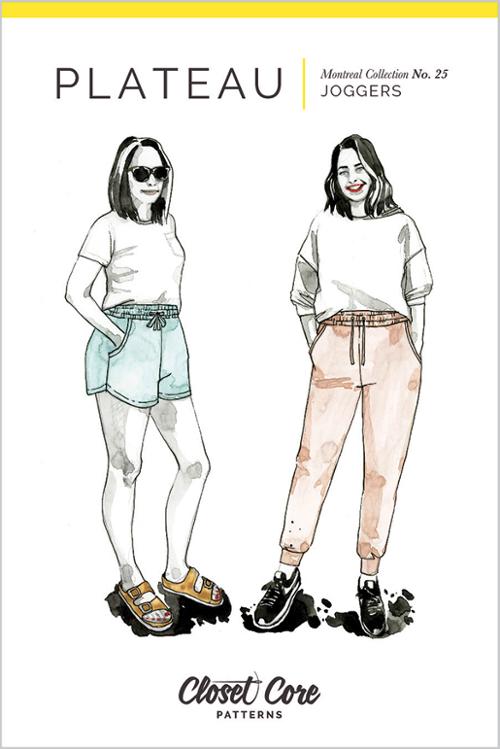 Plateau Joggers from Closet Core Patterns