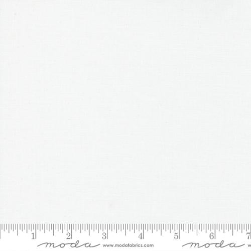 WHITE BLEACHED Bella Solids By Moda