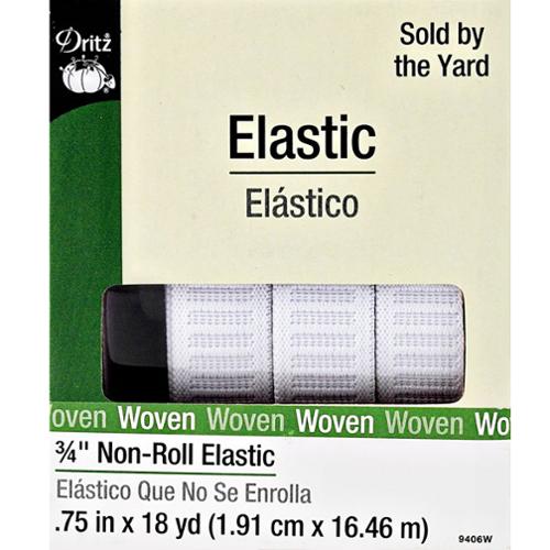 Dritz 3/4" Non roll elastic by the 1/4 yard