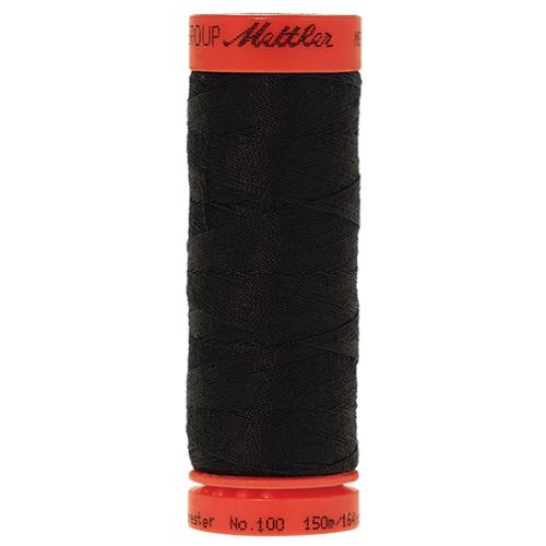 BLACK Mettler Metrosene 164 yard 100% Polyester Thread