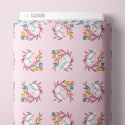 PINK Arbor - Meadow Melody by Kimberly Morgan for Cloud9 Organic Cotton
