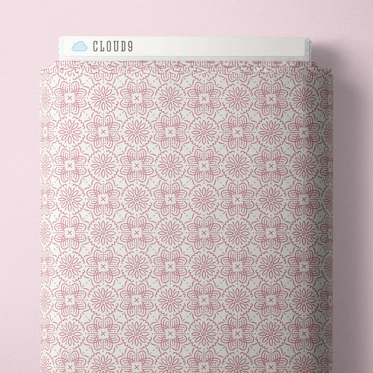 ROSE Tuffet- Meadow Melody by Kimberly Morgan for Cloud9 Organic Cotton