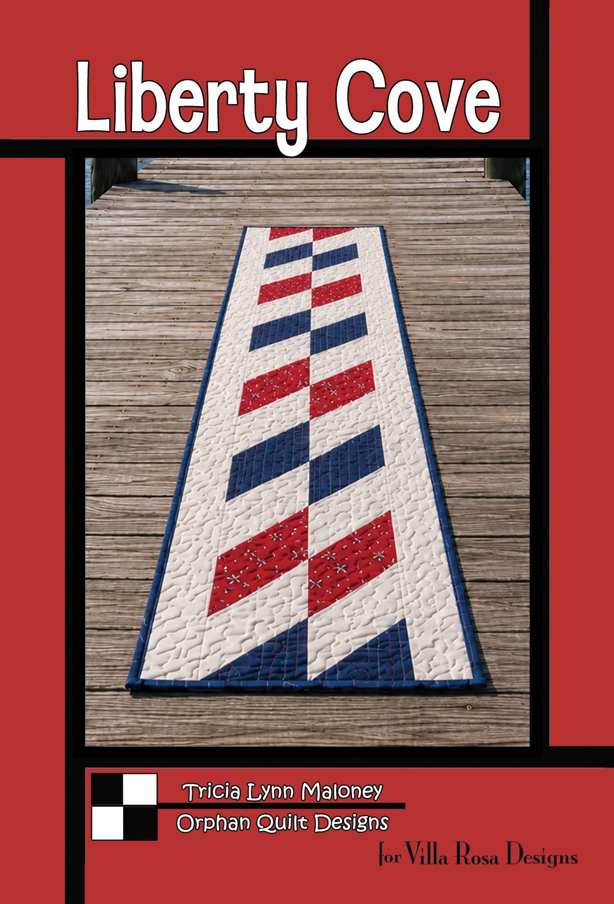 Liberty Cove Quilt Pattern by Orphan Quilts for Villa Rosa Designs