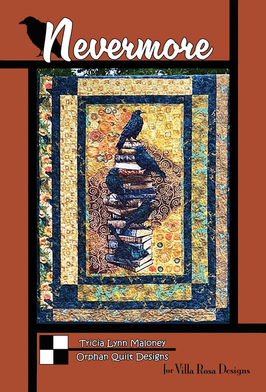 Nevermore Quilt Pattern by Tricia Lynn Maloney For Villa Rosa Designs