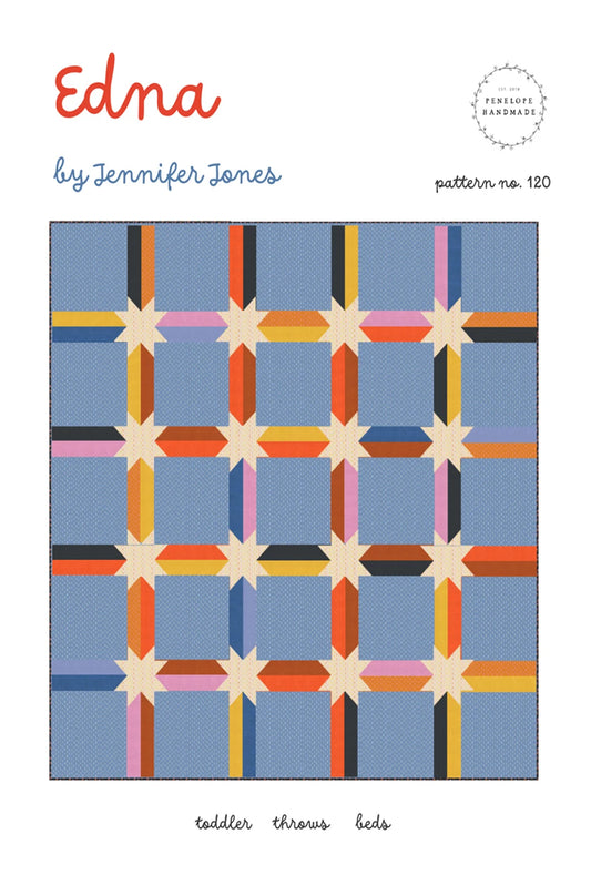 Edna by Jennifer Jones Quilt Pattern from Penelope Handmade