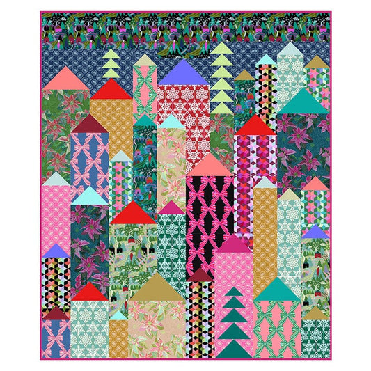 Cozy Christmas Quilt Pattern by Anna Maria Textiles