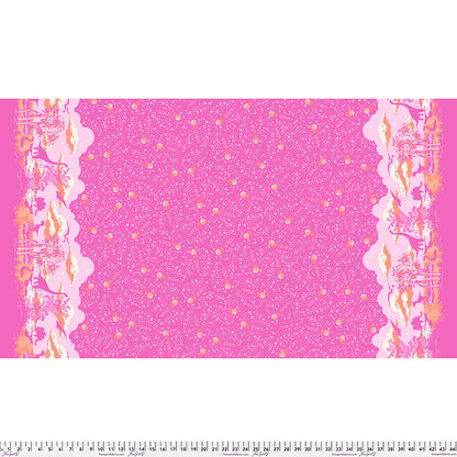 BLUSH Meteor Showers from Roar by Tula Pink - Border Print