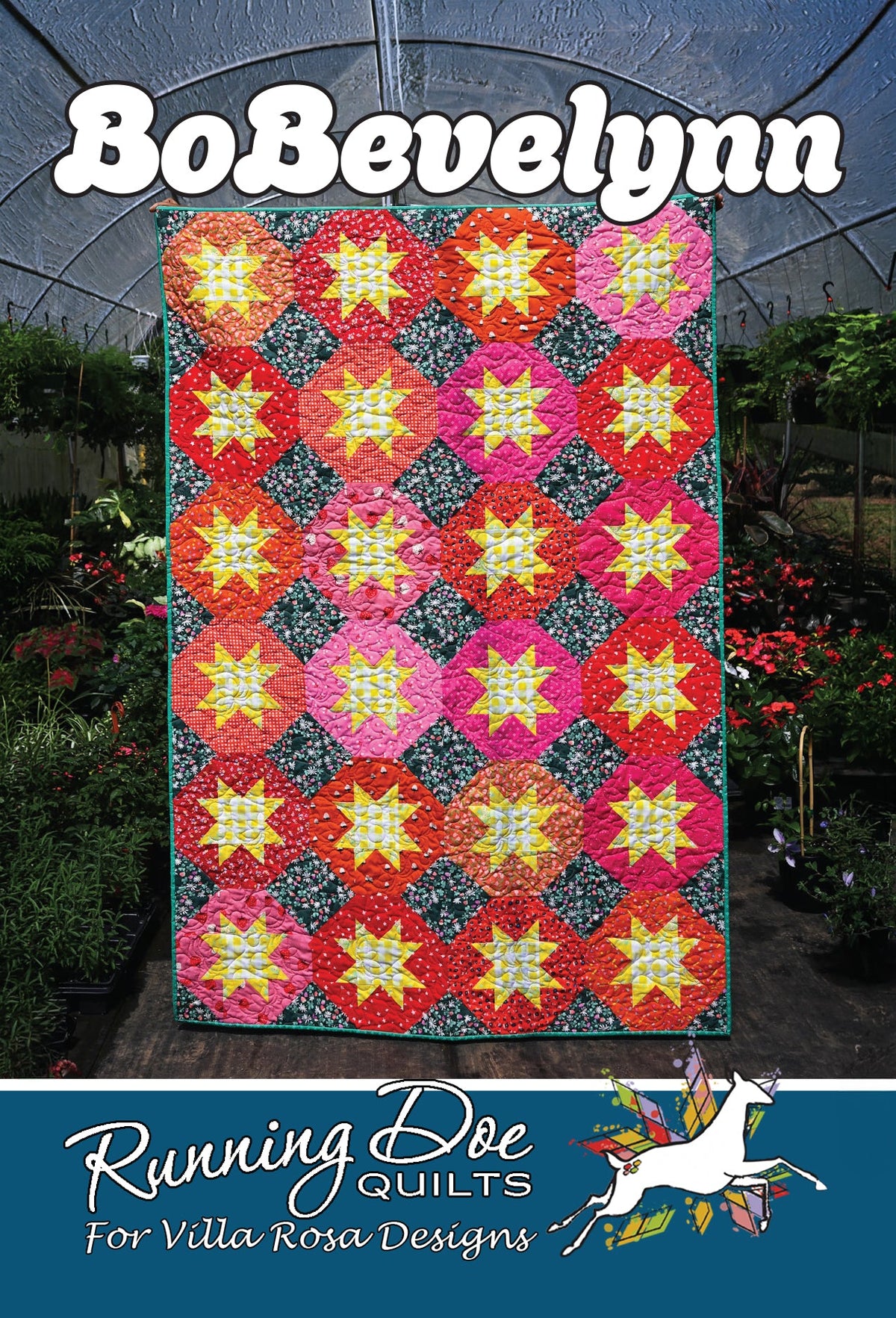 BoBevelynn Quilt Pattern by Running Doe for Villa Rosa Designs