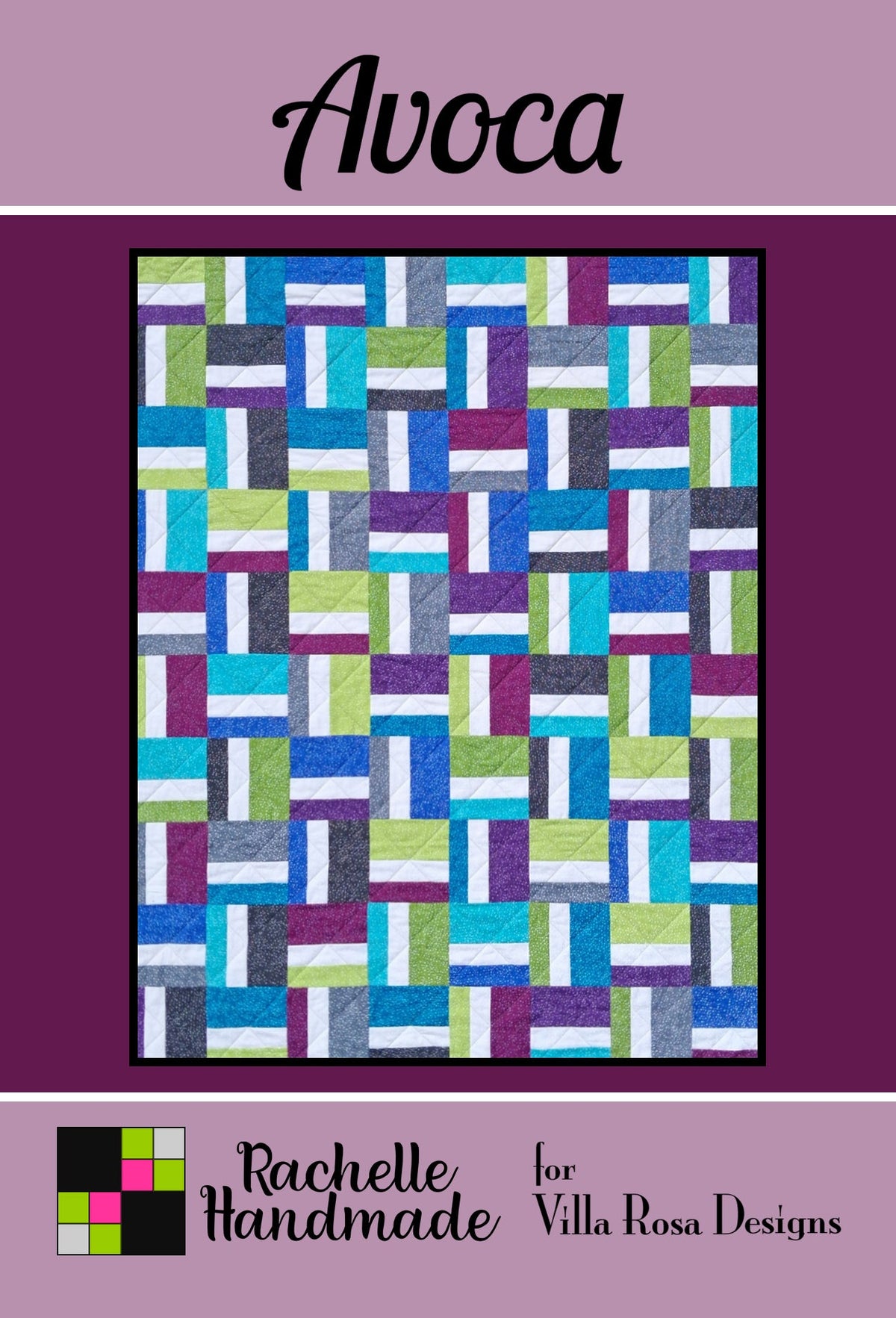 Avoca Quilt Pattern by Rachelle Handmade for Villa Rosa Designs