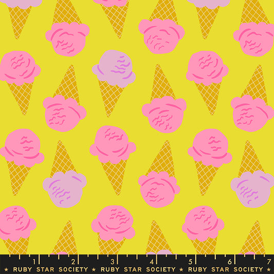 CITRON, Sugar Cone by Kimberly Kight for Ruby Star Society