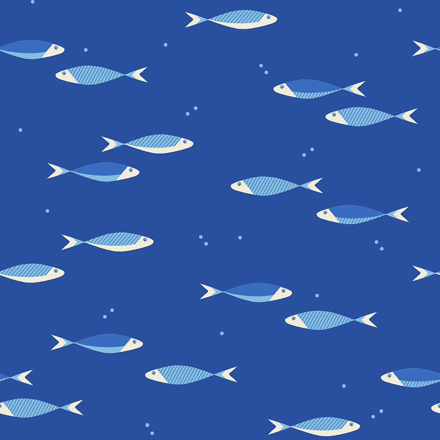 ROYAL BLUE School Day from Water, A Collaborative Collection for Ruby Star Society