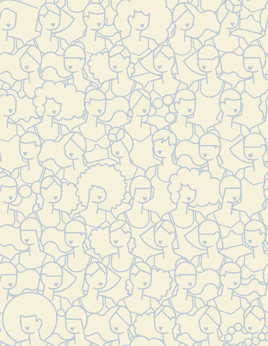 WATER BLUE Swim Parade from Water, A Collaborative Collection for Ruby Star Society