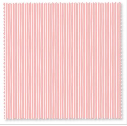 SOFT PINK Rows, Felicity Basics by Felicity Fabrics