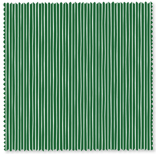 GREEN Rows, Felicity Basics by Felicity Fabrics