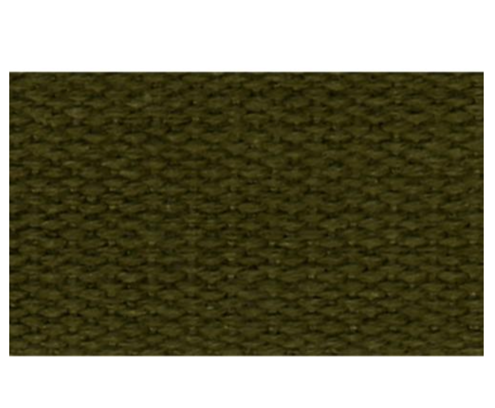 1" Cotton Webbing - by the 1/4 Yard