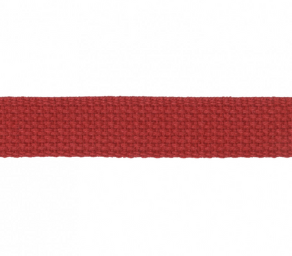 1" Cotton Webbing - by the 1/4 Yard