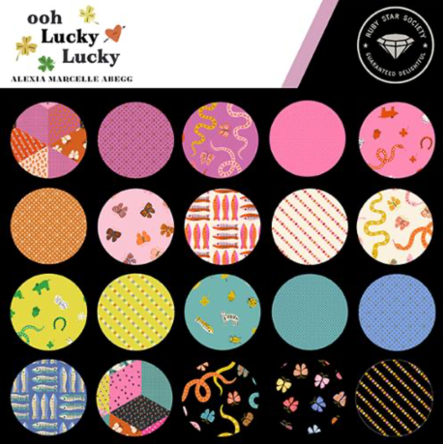 26 Fat Quarter Bundle of Ooh Lucky Lucky by Alexia Marcelle Abegg for Ruby Star Society (Copy)