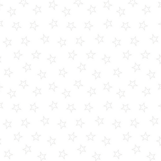 ULTRA WHITE Star Silhouettes, Solitaire from Maywood Studio