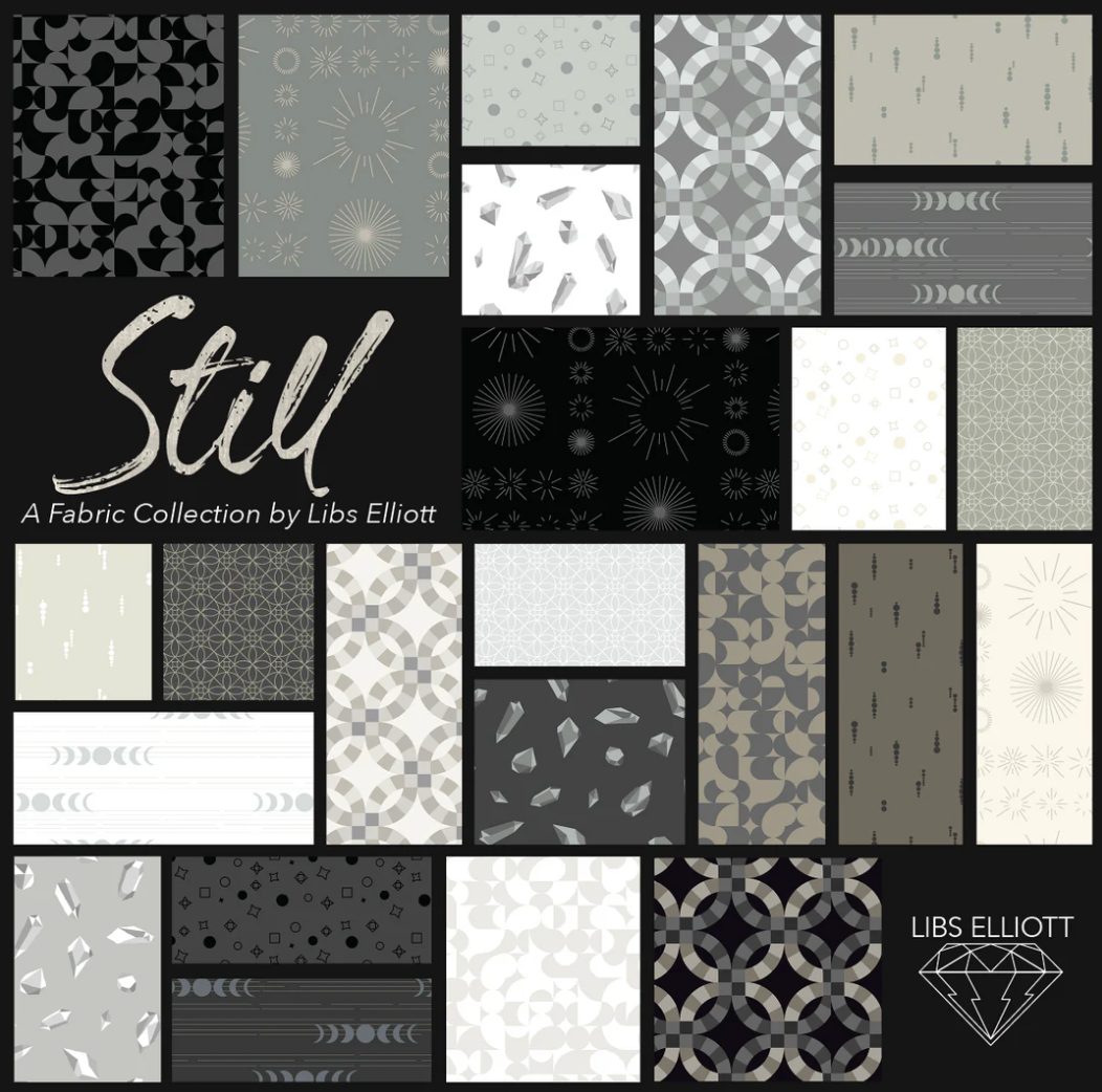 5" Charm Pack of Still by Libs Elliott for Andover Fabrics