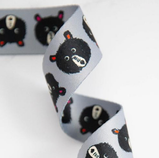 Teddy and the Bear 1.5 inch Webbing from Stitch Supply Co. and Ruby Star Society