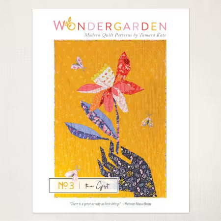 The Gift #3 Wondergarden Quilt Pattern by Tamara Kate Design